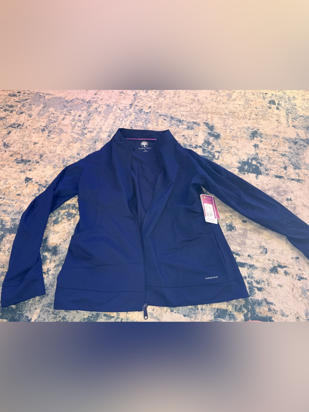 NWT Healing Hands Navy Jacket